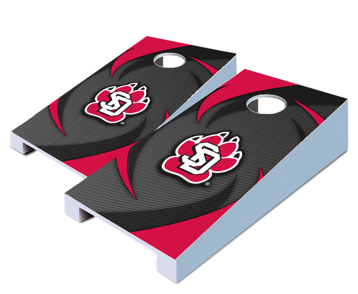 "South Dakota Swoosh" Tabletop Cornhole Boards
