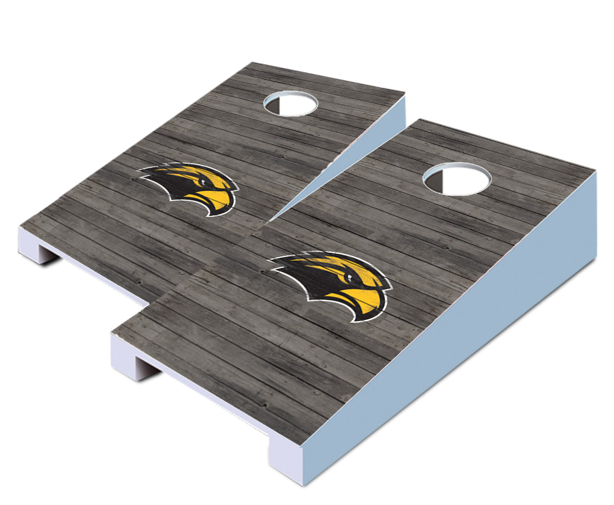 "Southern Miss Distressed" Tabletop Cornhole Boards