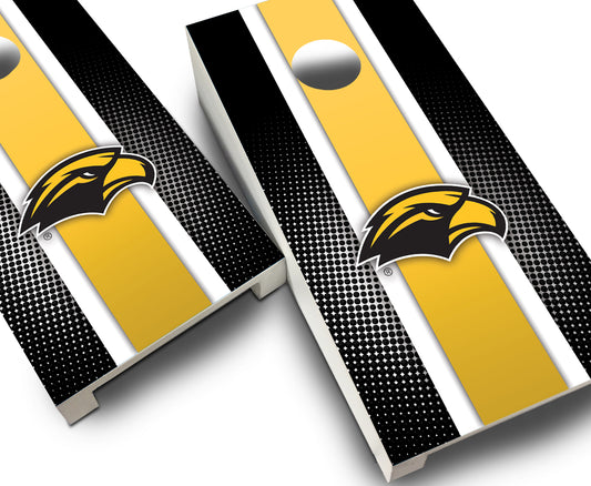 "Southern Miss Striped" Tabletop Cornhole Boards