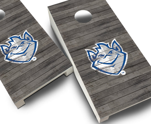 "St. Louis Distressed" Tabletop Cornhole Boards