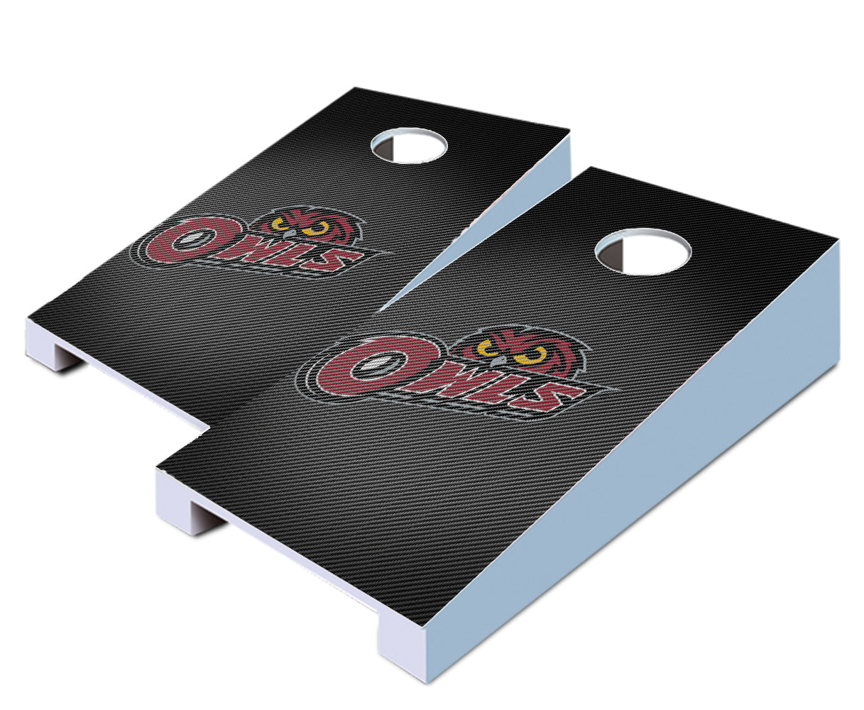 "Temple Slanted" Tabletop Cornhole Boards