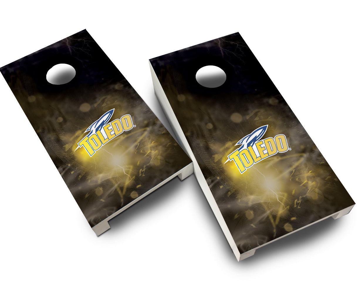 "Toledo Smoke" Tabletop Cornhole Boards