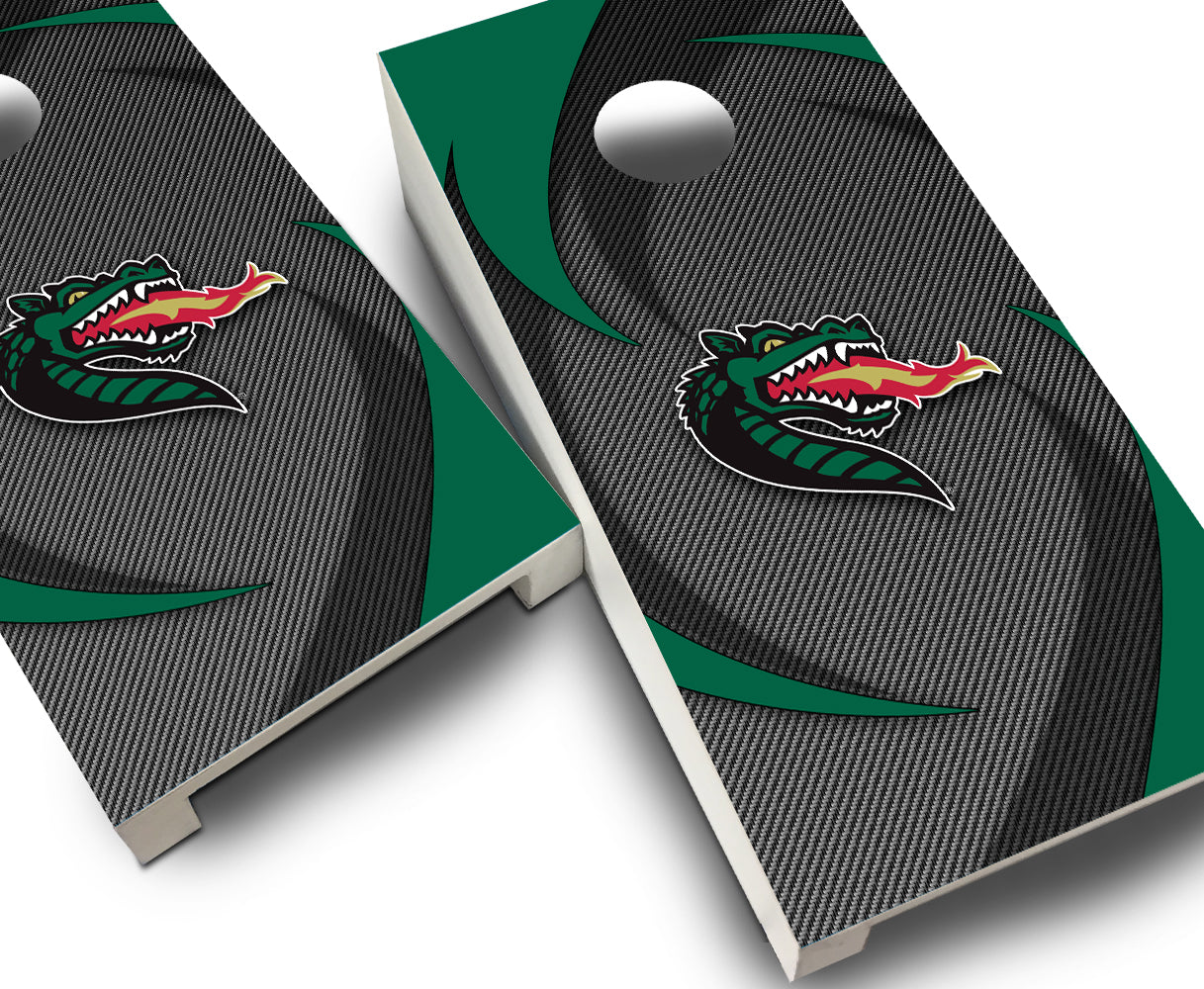 "UAB Swoosh" Tabletop Cornhole Boards