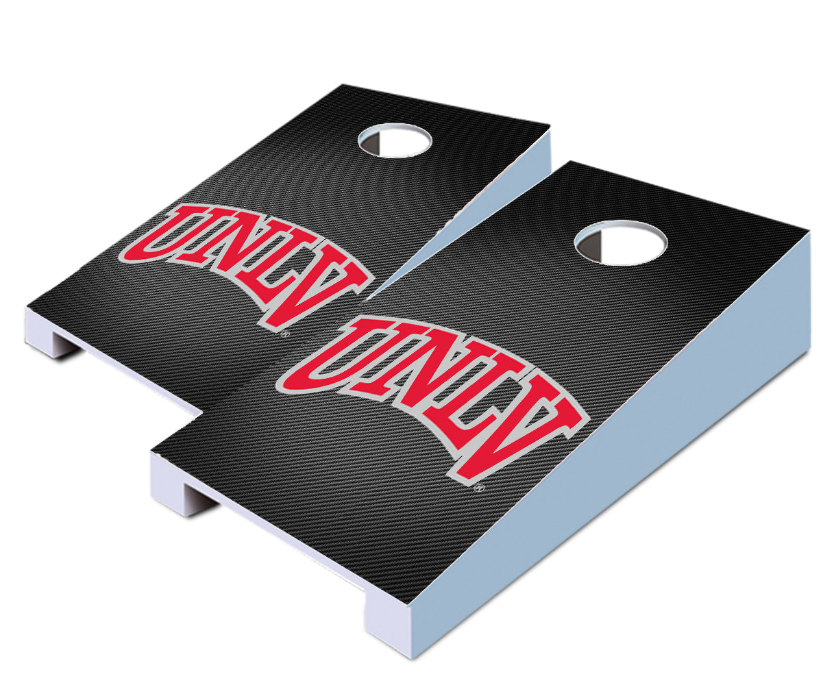 "UNLV Slanted" Tabletop Cornhole Boards