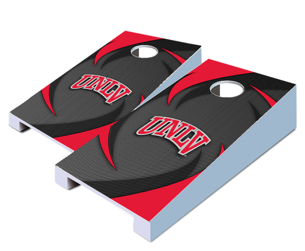 "UNLV Swoosh" Tabletop Cornhole Boards