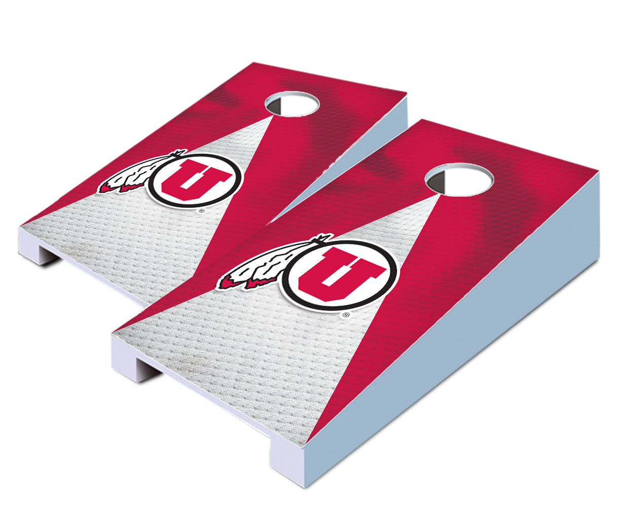 "Utah Jersey" Tabletop Cornhole Boards