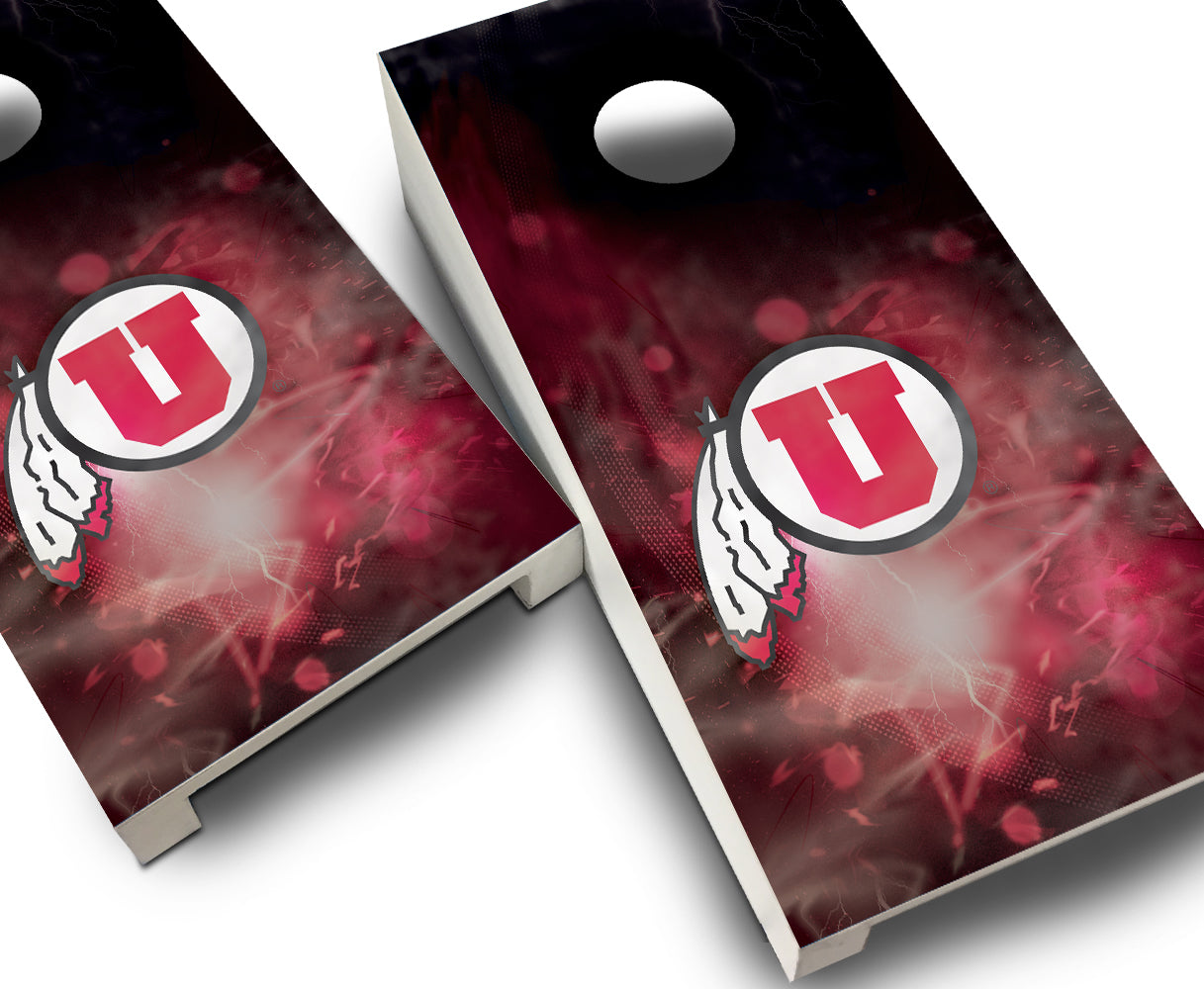 "Utah Smoke" Tabletop Cornhole Boards