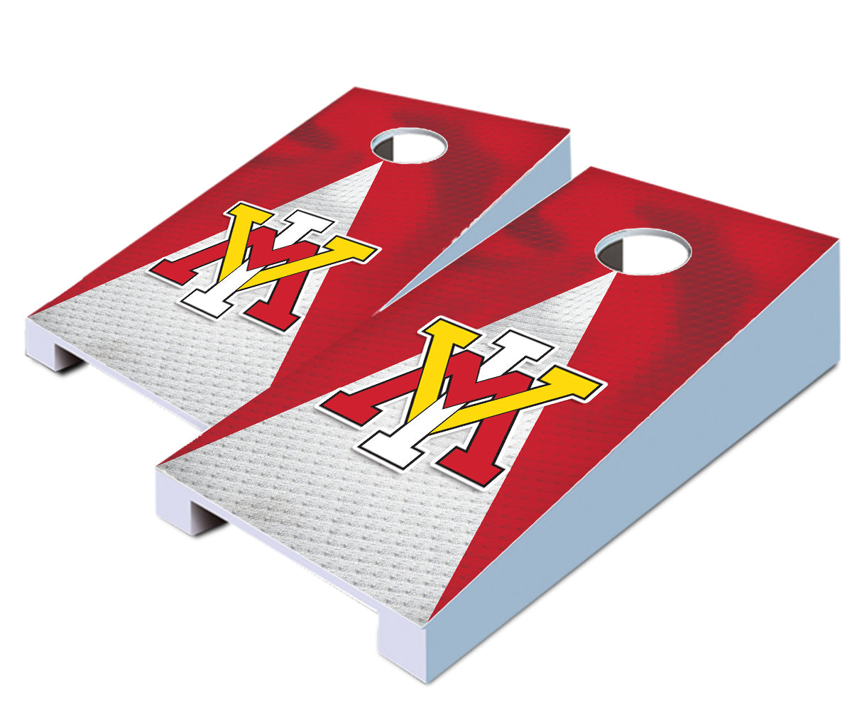 "VMI Jersey" Tabletop Cornhole Boards