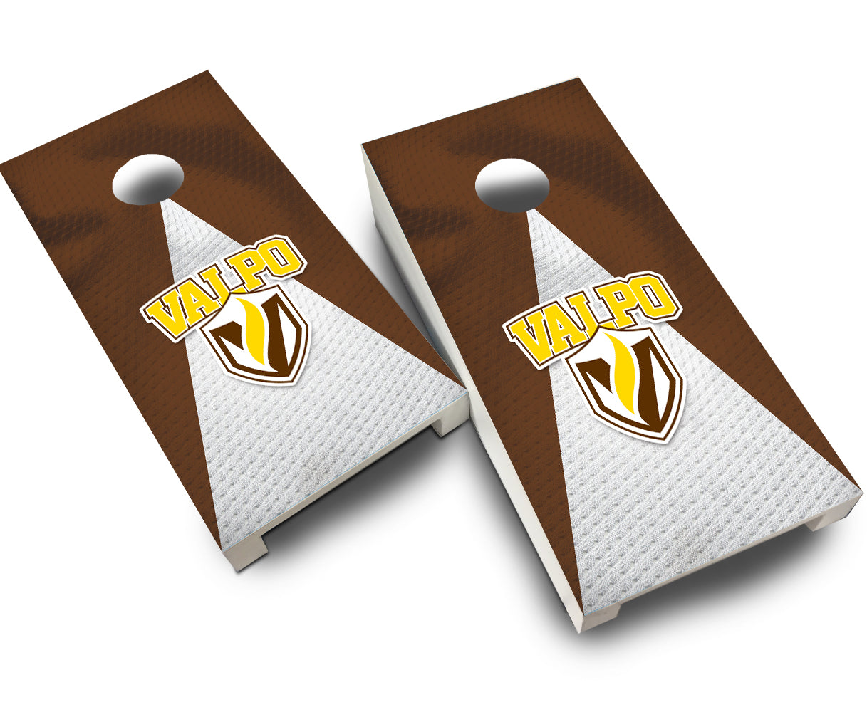 "Valparaiso Jersey" Tabletop Cornhole Boards