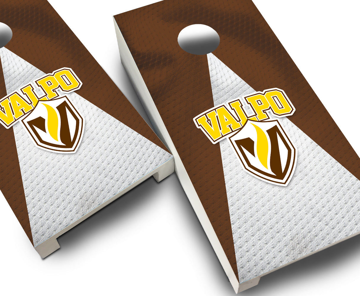 "Valparaiso Jersey" Tabletop Cornhole Boards