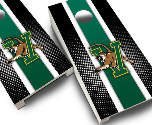 "Vermont Striped" Tabletop Cornhole Boards