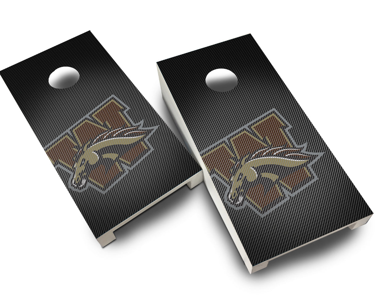 "Western Michigan Slanted" Tabletop Cornhole Boards