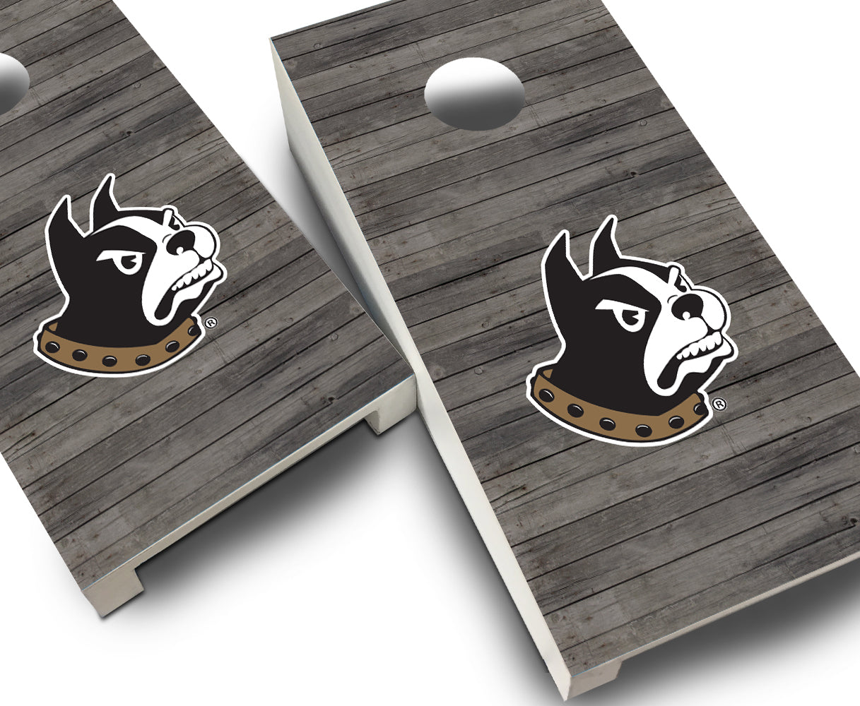 "Wofford Distressed" Tabletop Cornhole Boards