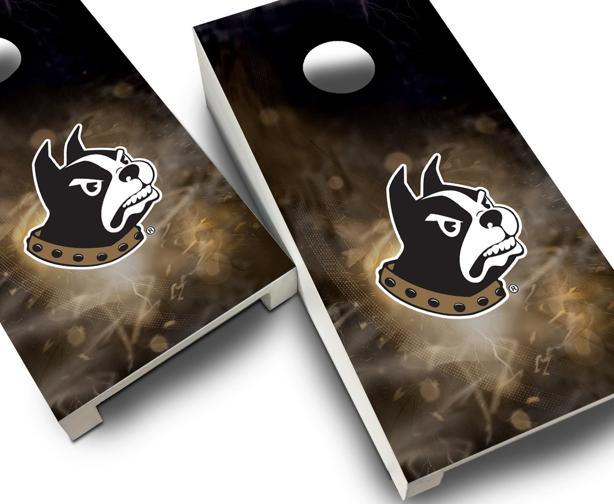 "Wofford Smoke" Tabletop Cornhole Boards