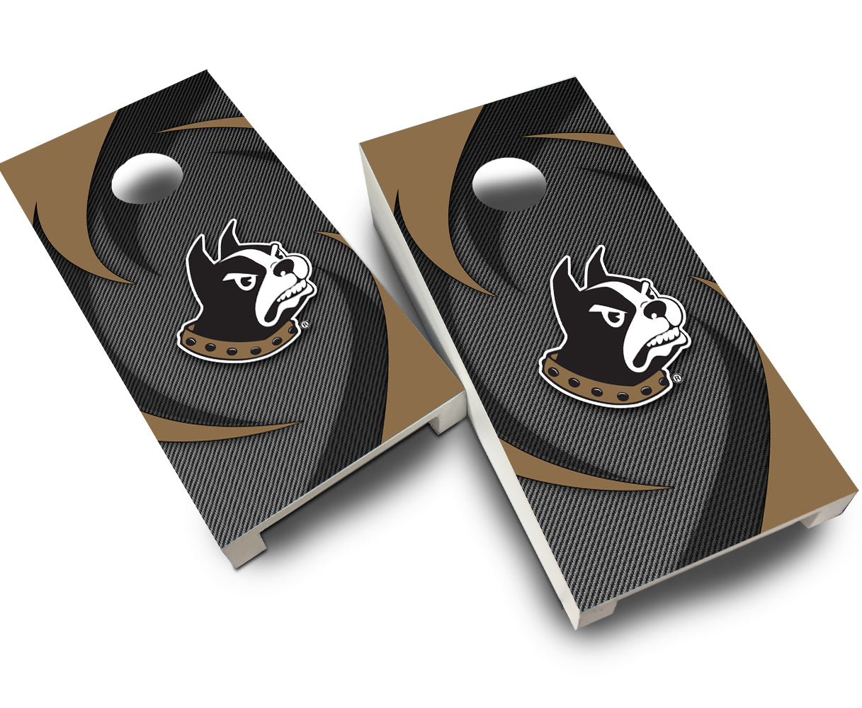 "Wofford Swoosh" Tabletop Cornhole Boards