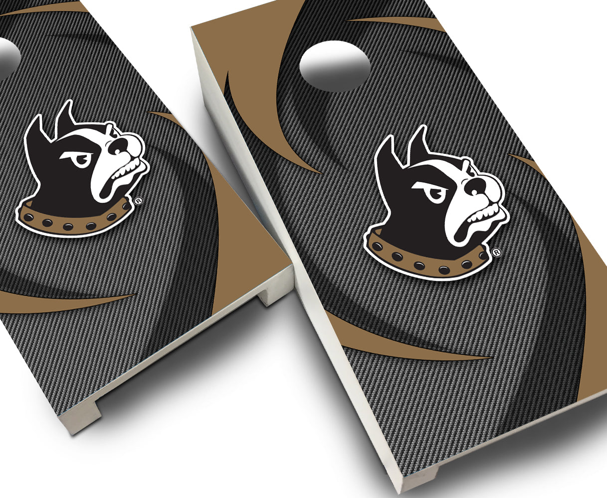 "Wofford Swoosh" Tabletop Cornhole Boards