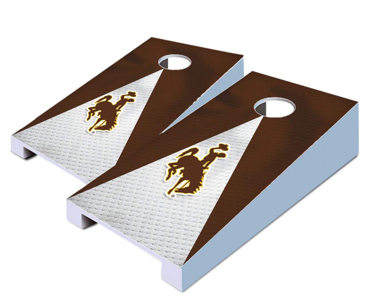 "Wyoming Jersey" Tabletop Cornhole Boards