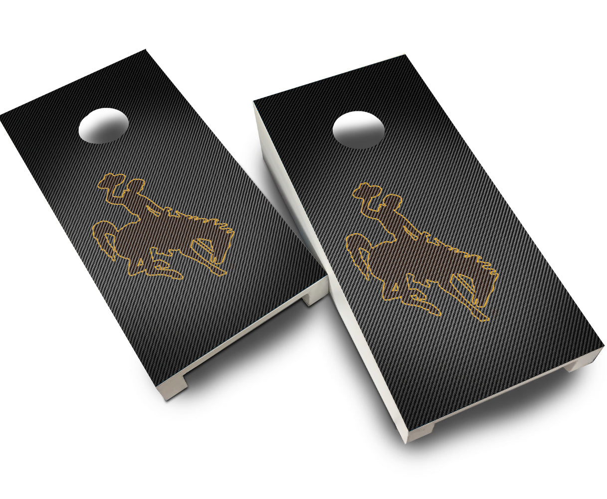 "Wyoming Slanted" Tabletop Cornhole Boards