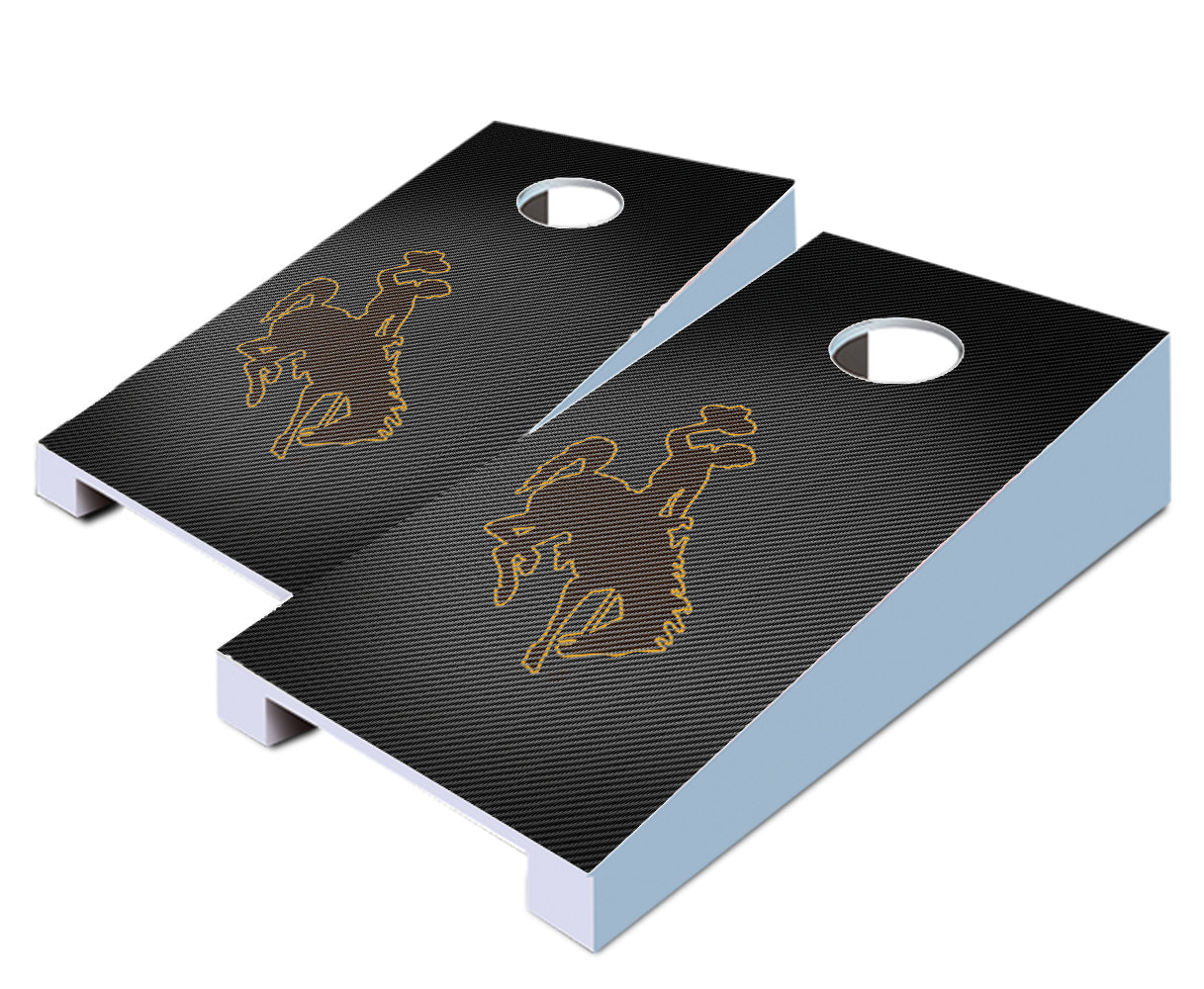 "Wyoming Slanted" Tabletop Cornhole Boards