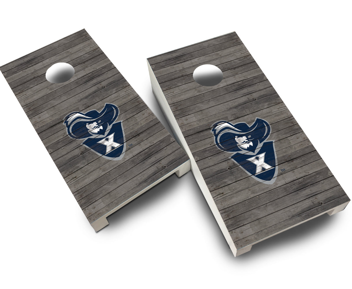 "Xavier Distressed" Tabletop Cornhole Boards