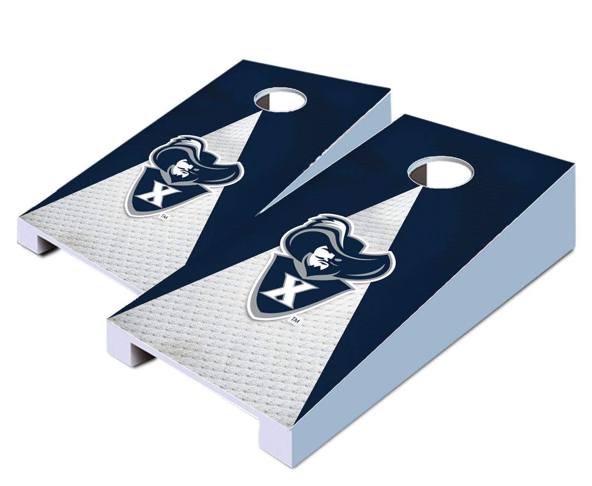 "Xavier Jersey" Tabletop Cornhole Boards