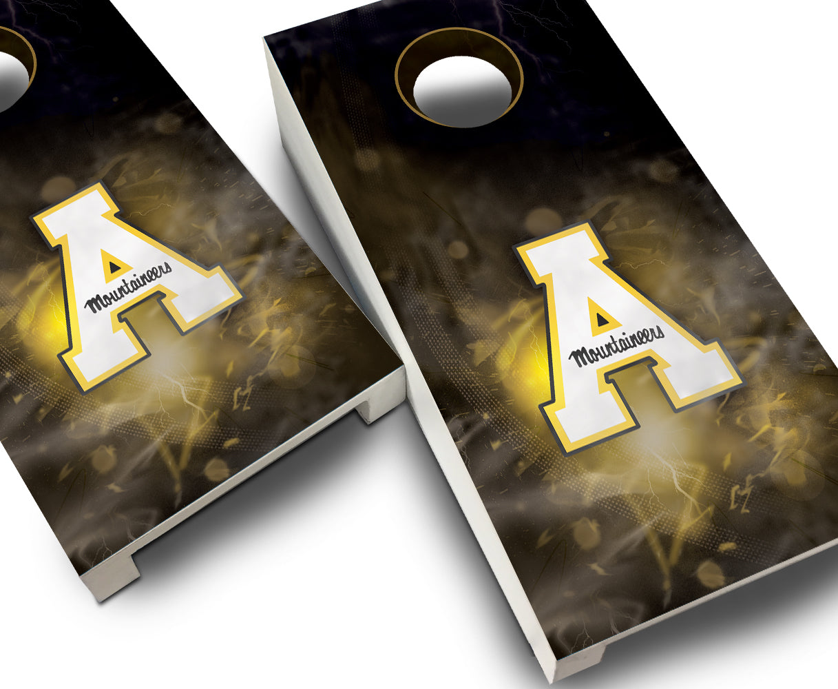 "App State Smoke" Tabletop Cornhole Boards