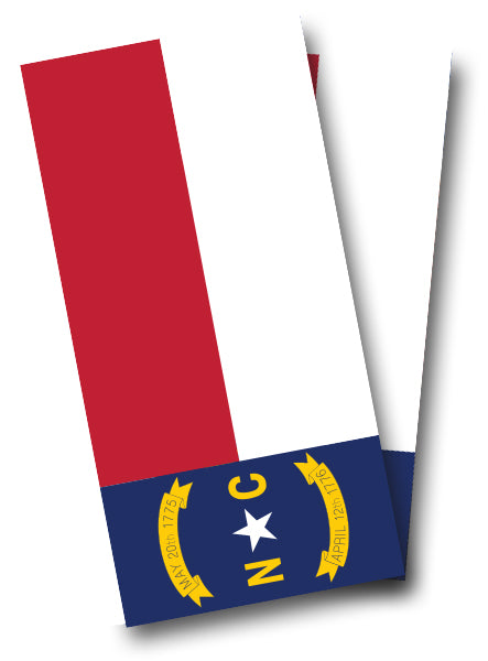 "North Carolina Flag" Cornhole Wrap