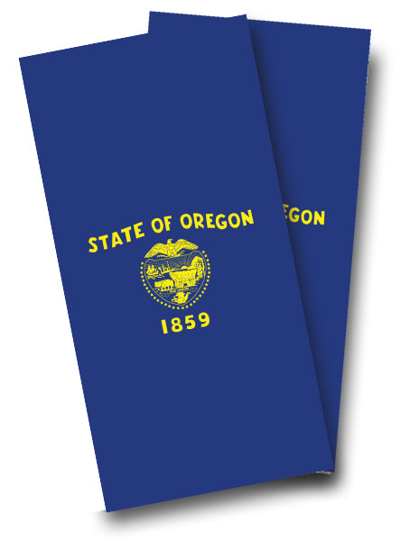 "Oregon Flag" Cornhole Wrap