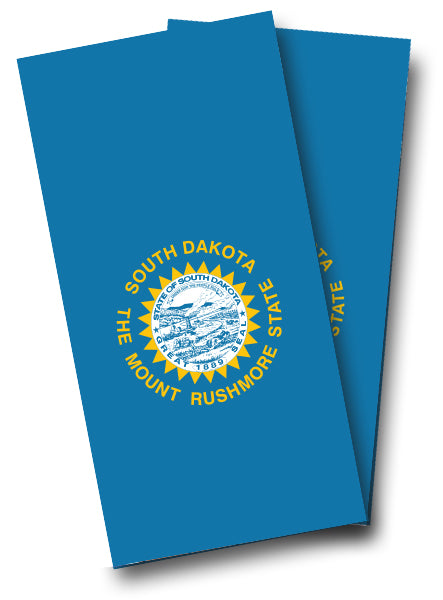 "South Dakota Flag" Cornhole Wrap