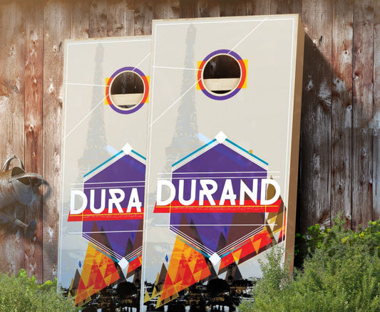 "French Surname" Cornhole Boards