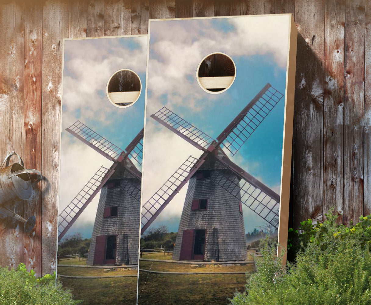 "Nantucket Windmill" Cornhole Boards