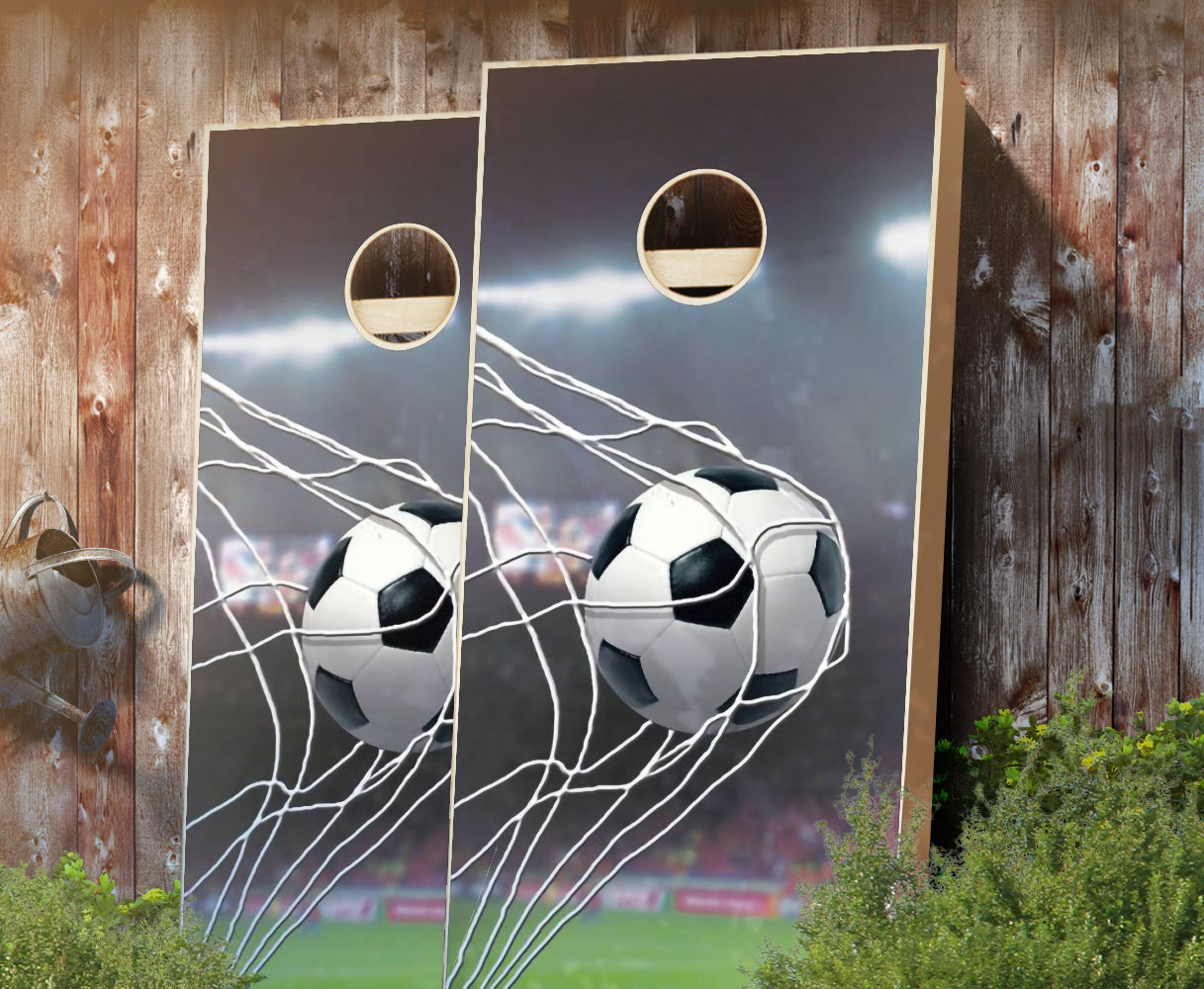 "Soccer" Cornhole Boards