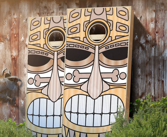 "Tiki" Cornhole Boards
