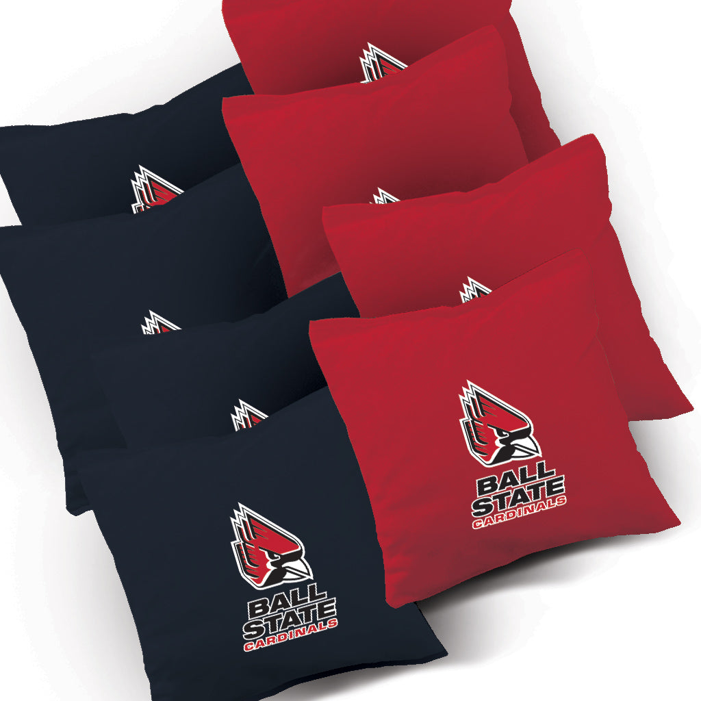 Set of 8 Ball State Cornhole Bags