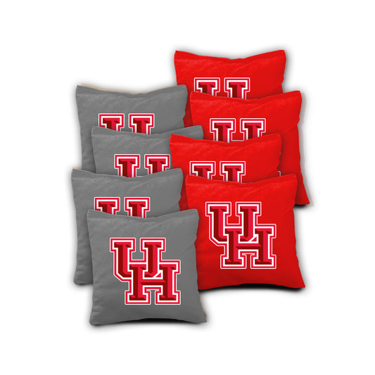 Set of 8 Houston Cornhole Bags