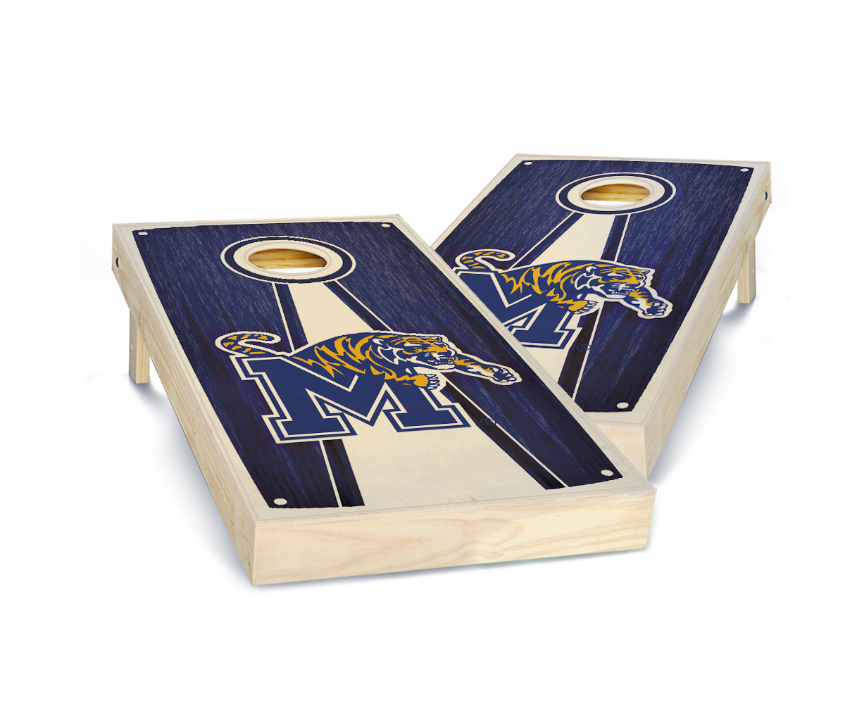 "Memphis Stained Pyramid" Cornhole Boards