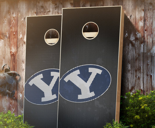 "BYU Slanted" Cornhole Boards