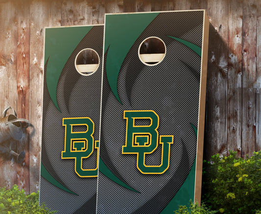 "Baylor Swoosh" Cornhole Boards