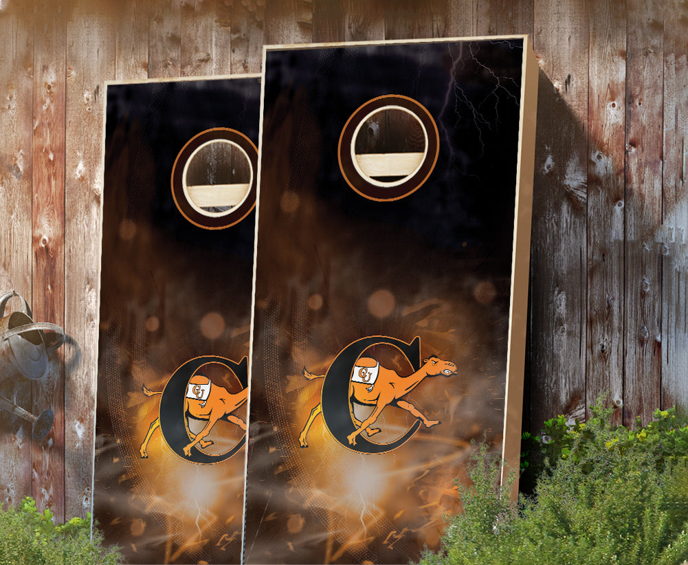"Campbell Smoke" Cornhole Boards