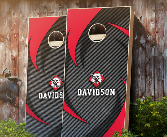 "Davidson Swoosh" Cornhole Boards