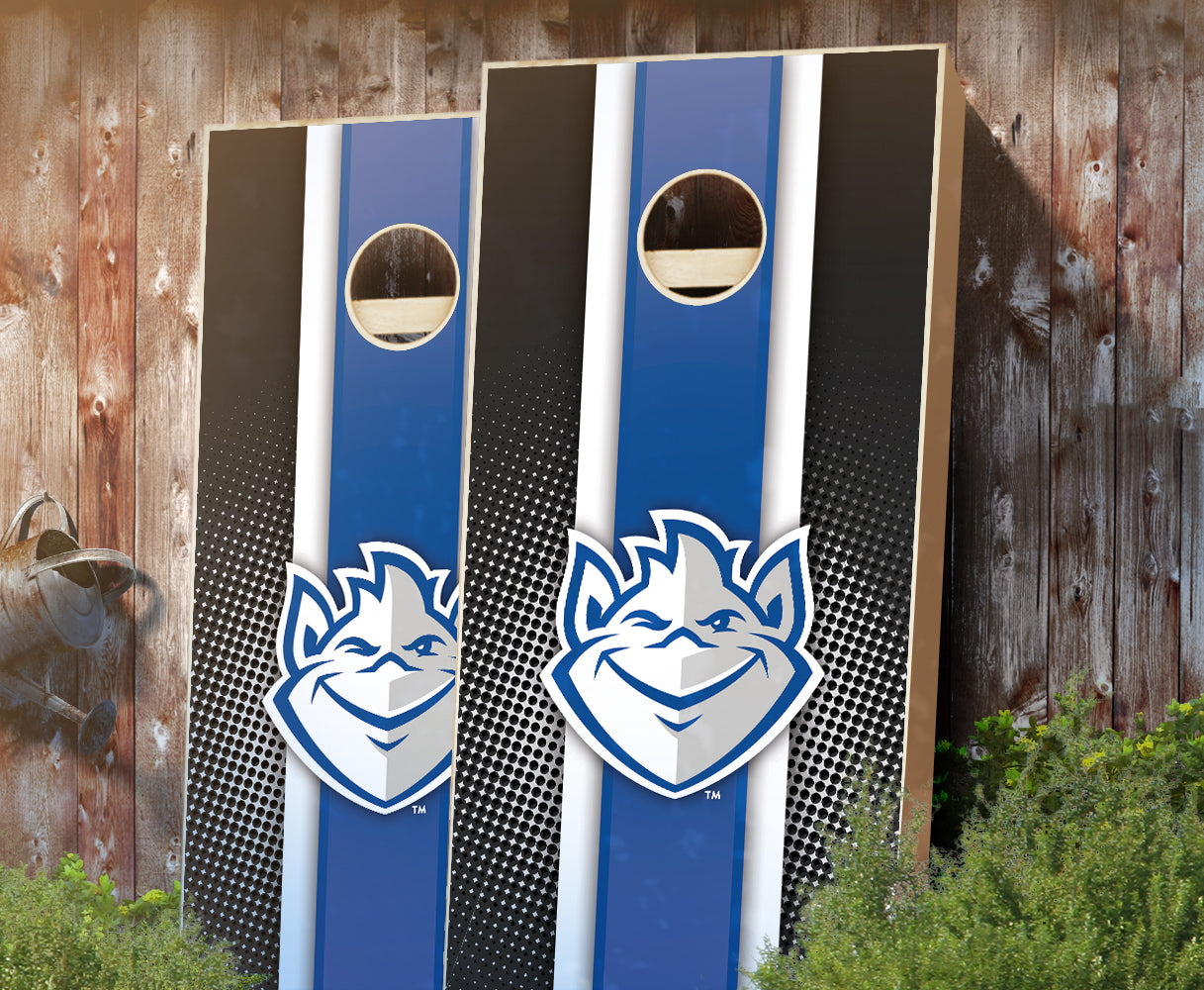 "St. Louis Striped" Cornhole Boards