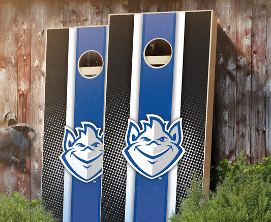 "St. Louis Striped" Cornhole Boards