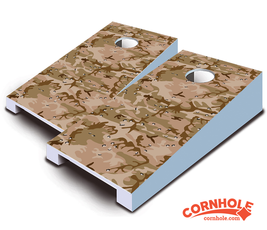 "Desert Camo" Tabletop Cornhole Boards