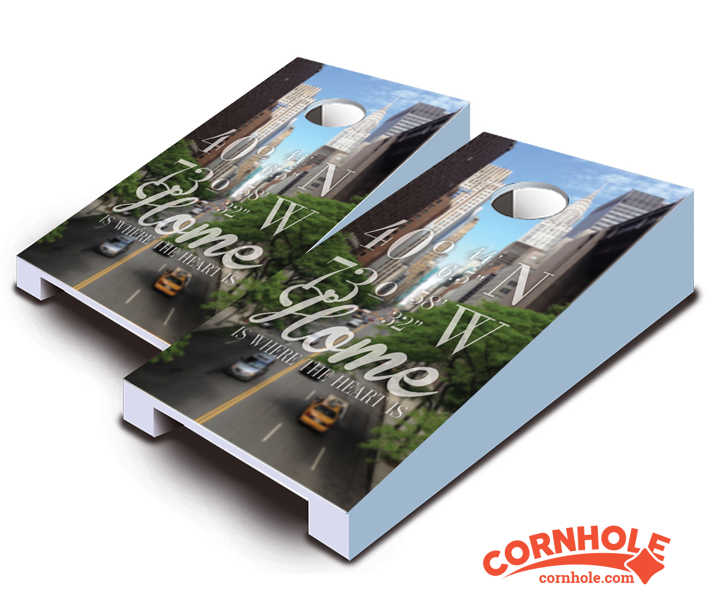 "Home" Tabletop Cornhole Boards