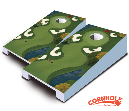 "Hole in One" Tabletop Cornhole Boards