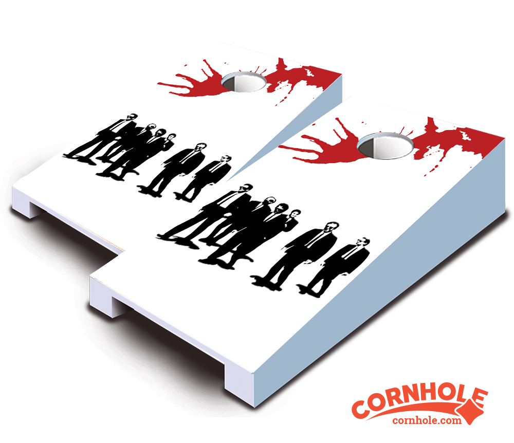 "Reservoir Dogs" Tabletop Cornhole Boards