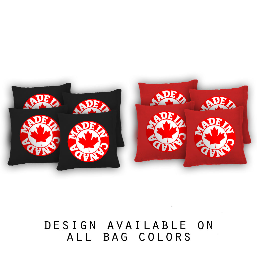 "Made in Canada" Cornhole Bags - Set of 8