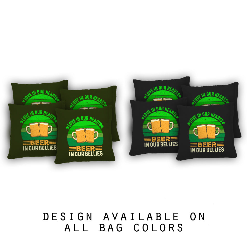 "St. Patrick's Day" Cornhole Bags - Set of 8