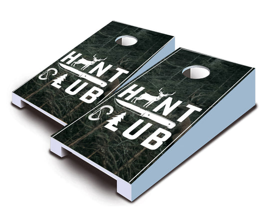 "Hunt Club Deer" Tabletop Cornhole Boards