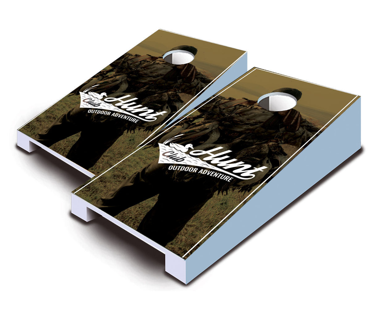 "Hunt Club Waterfowl Ducks" Tabletop Cornhole Boards
